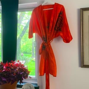 • Silk Morning Robe •